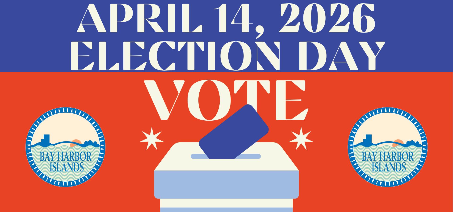 Blue And Red General Election Day Instagram Post